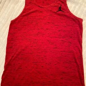 Jordan Heathered Red Tank Top
